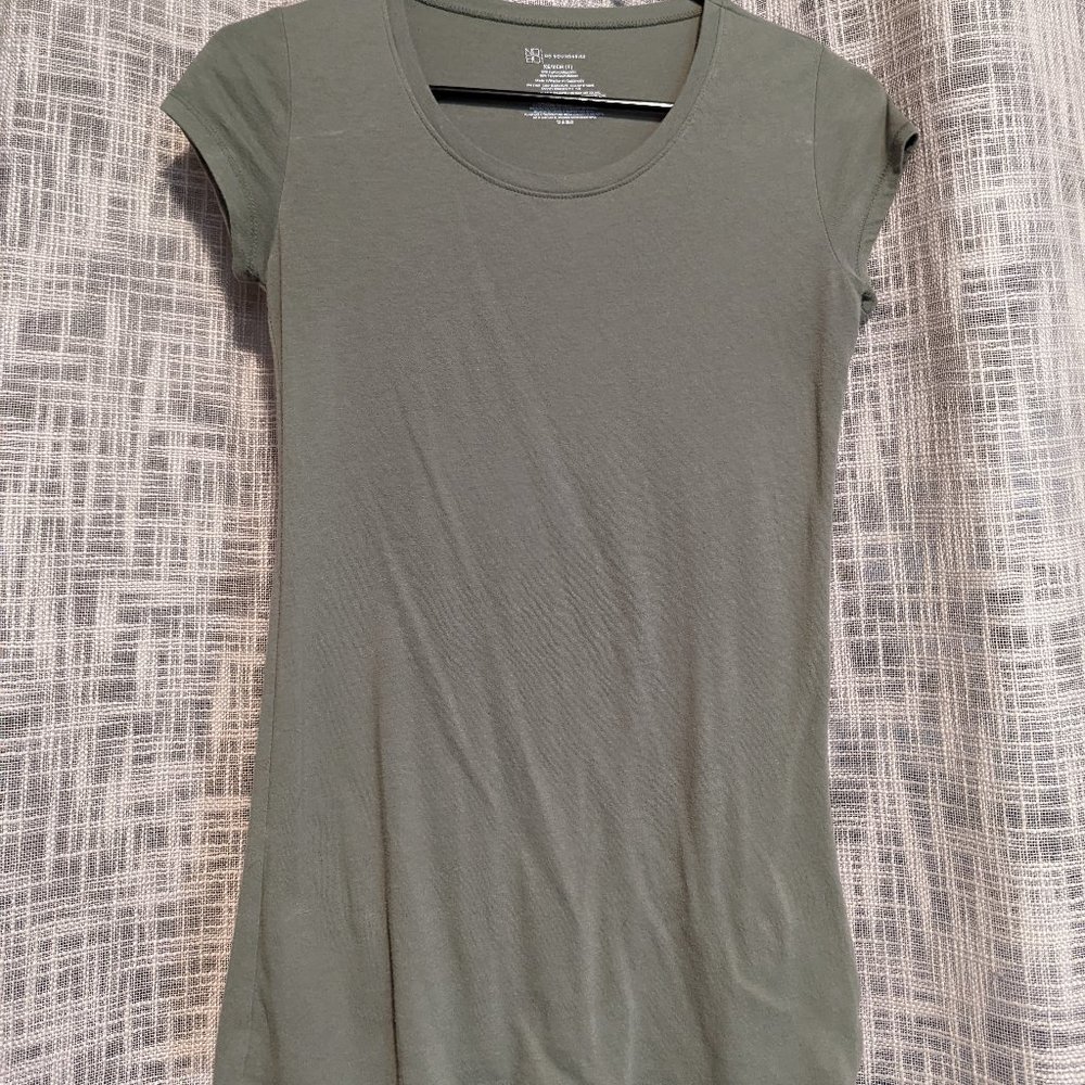 Cute Army Green Tshirt